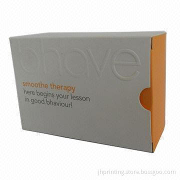 Cosmetic Packaging Box with Embossed Logo